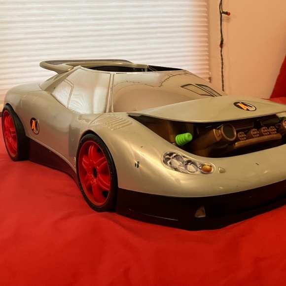 Vintage Hasbro Action Man Silver Speeder Car 1999 - Picture 4 of 5